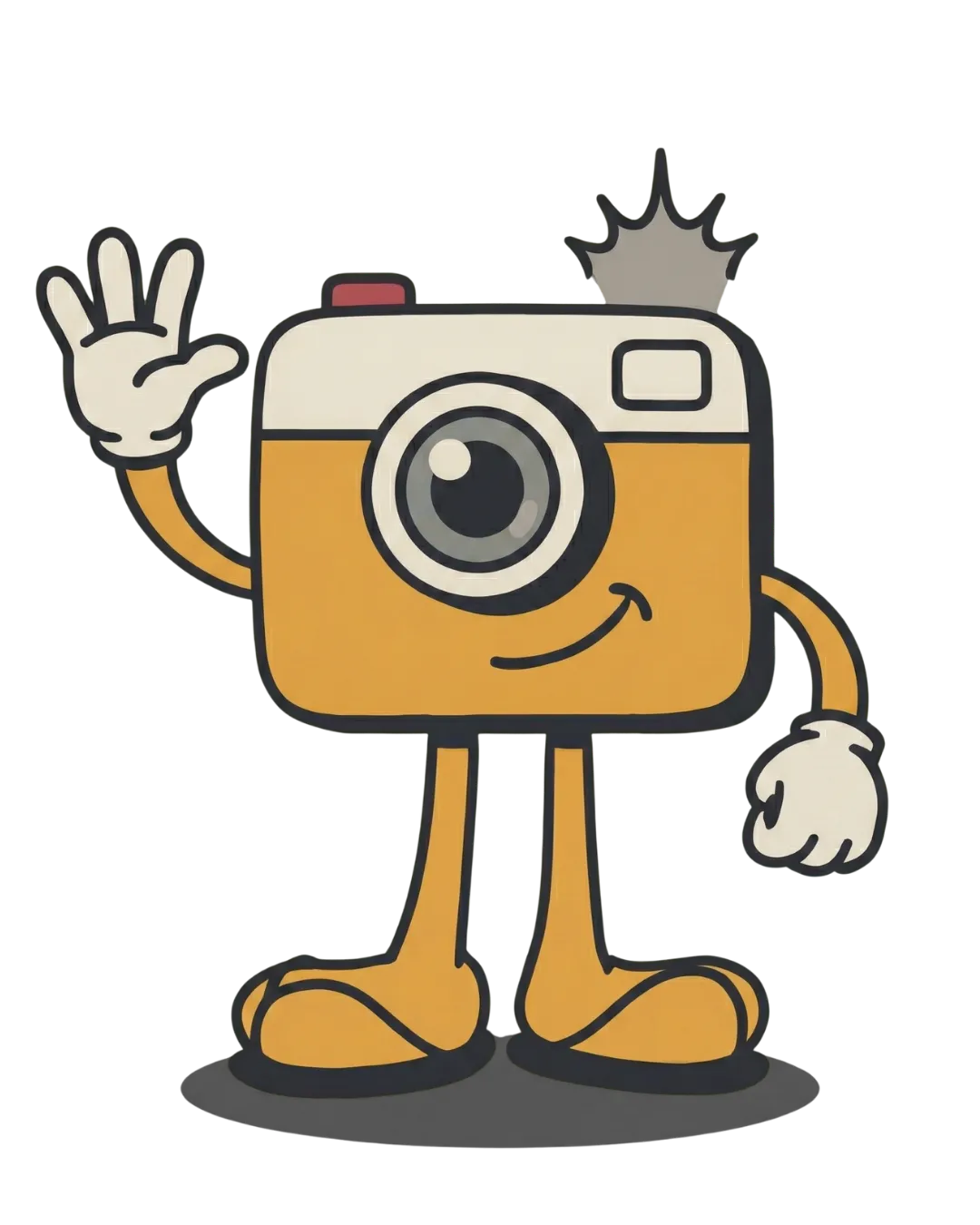 Yellow Camera Character